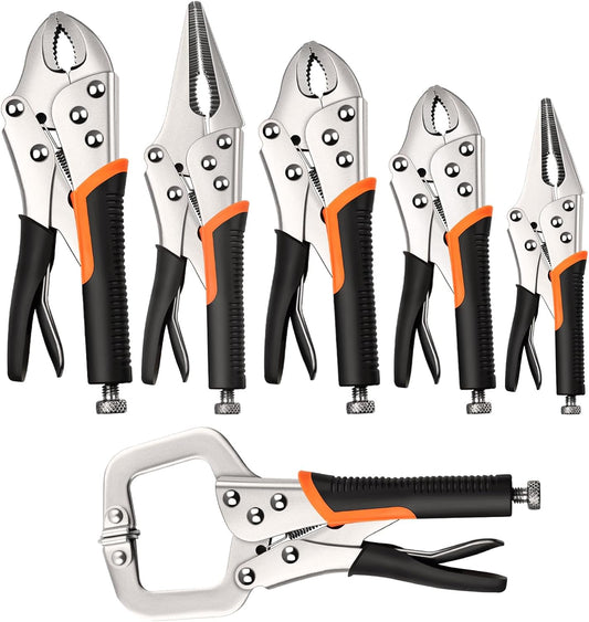 UNIVERSAL LOCKING PLIERS 6-PACK