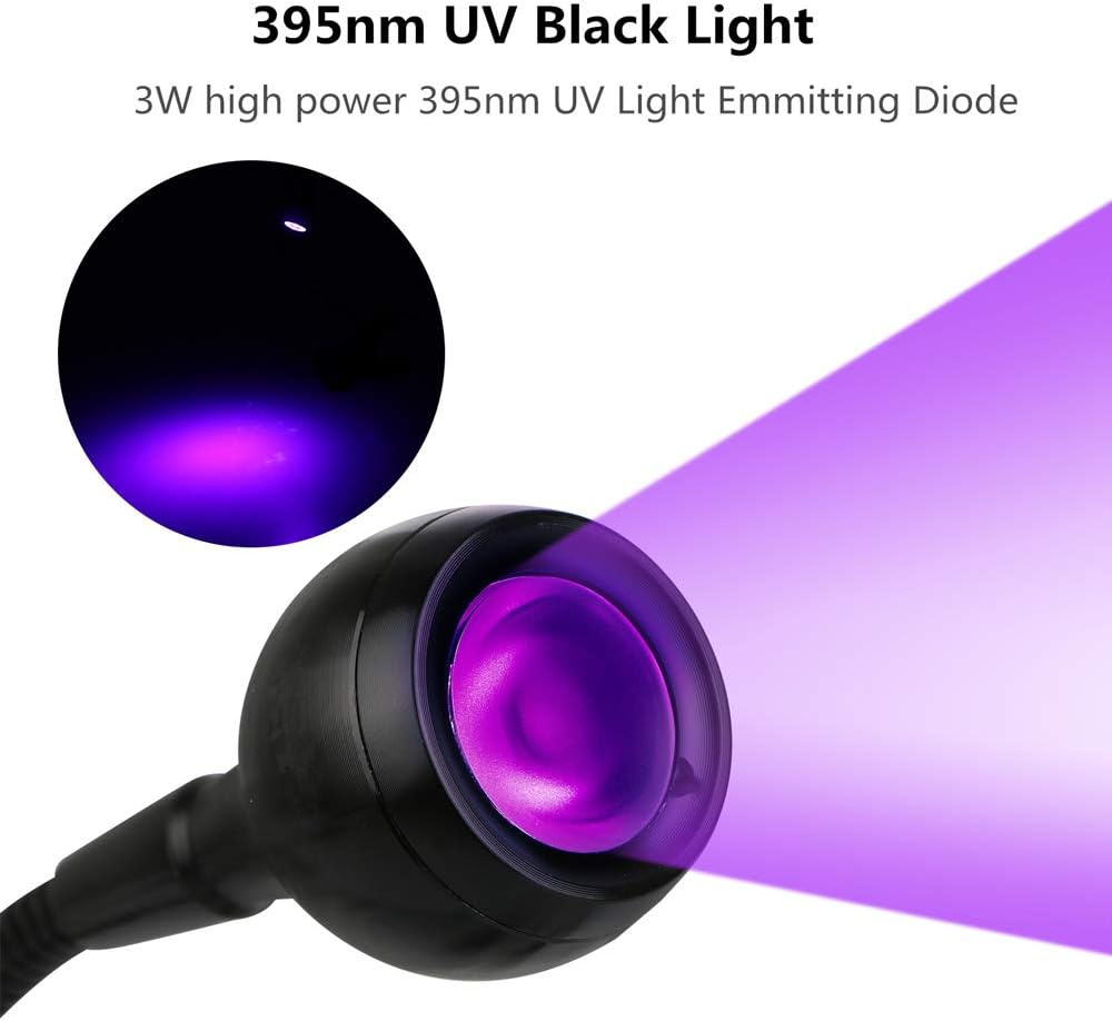 3W LED BLACK LIGHT