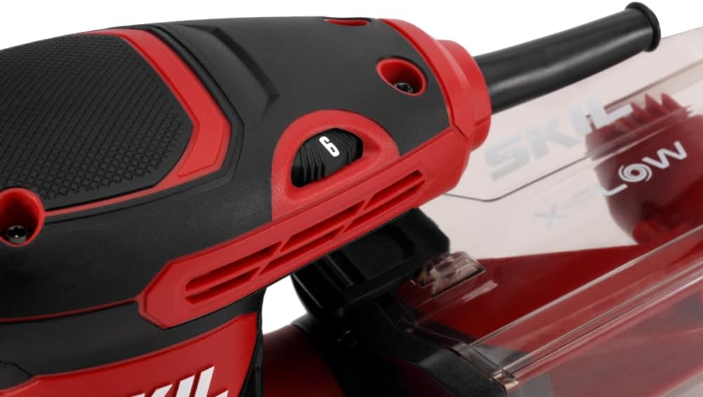 5" CORDED RANDOM ORBITAL SANDER WITH SANDPAPER