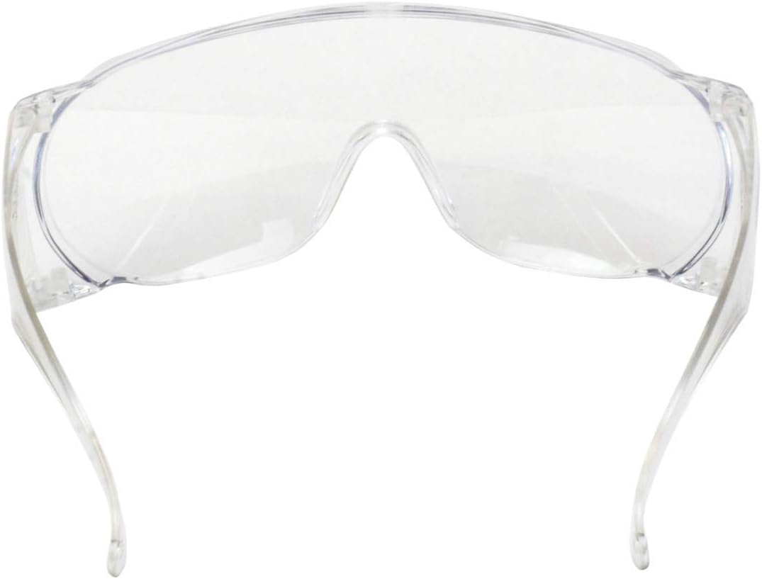 HARD LENS WITH CLEAR FRAME SAFETY EYEWEAR