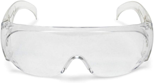 HARD LENS WITH CLEAR FRAME SAFETY EYEWEAR