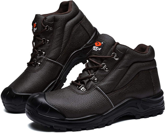 STEEL TOE WORK BOOTS EH-RATED SAFETY BOOTS