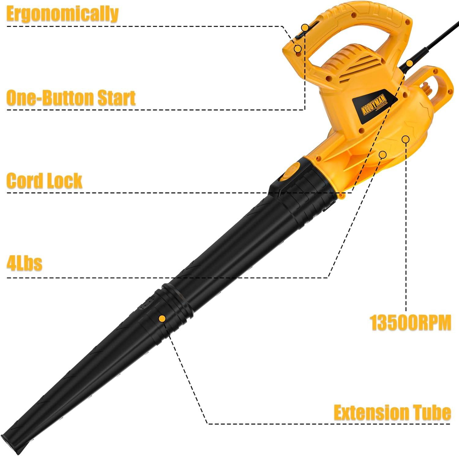 130MPH ELECTRIC LEAF BLOWER