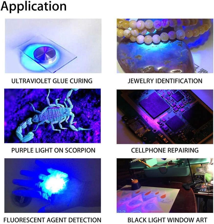 3W LED BLACK LIGHT