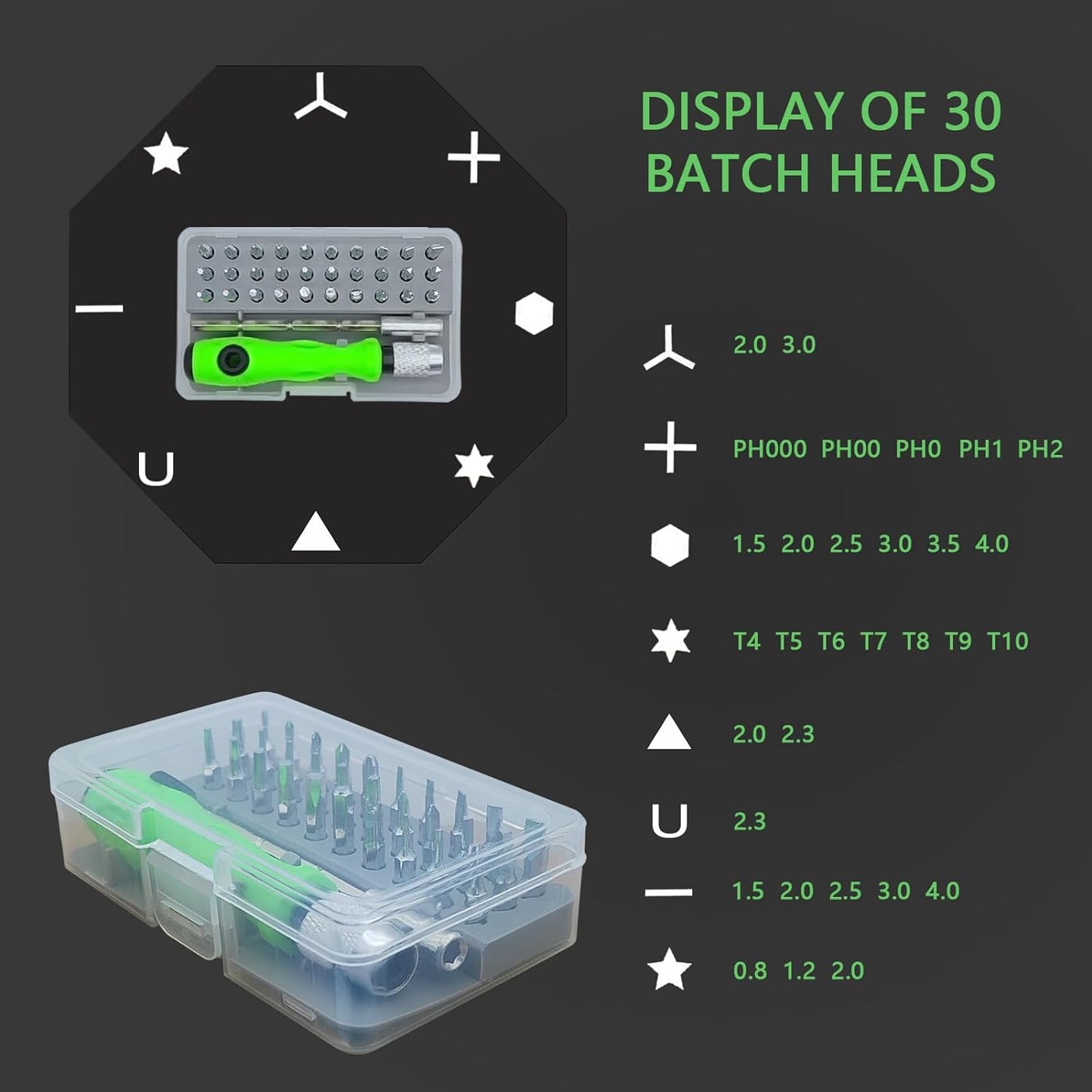 30-IN-1 SMALL SCREWDRIVER SET