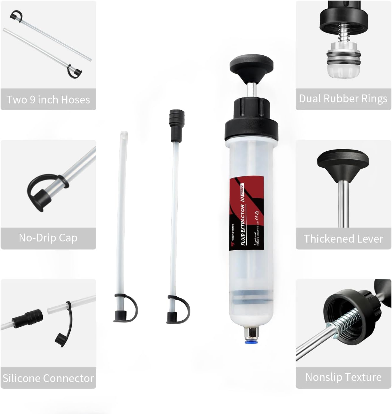 FLUID EXTRACTOR PUMP WITH HOSE