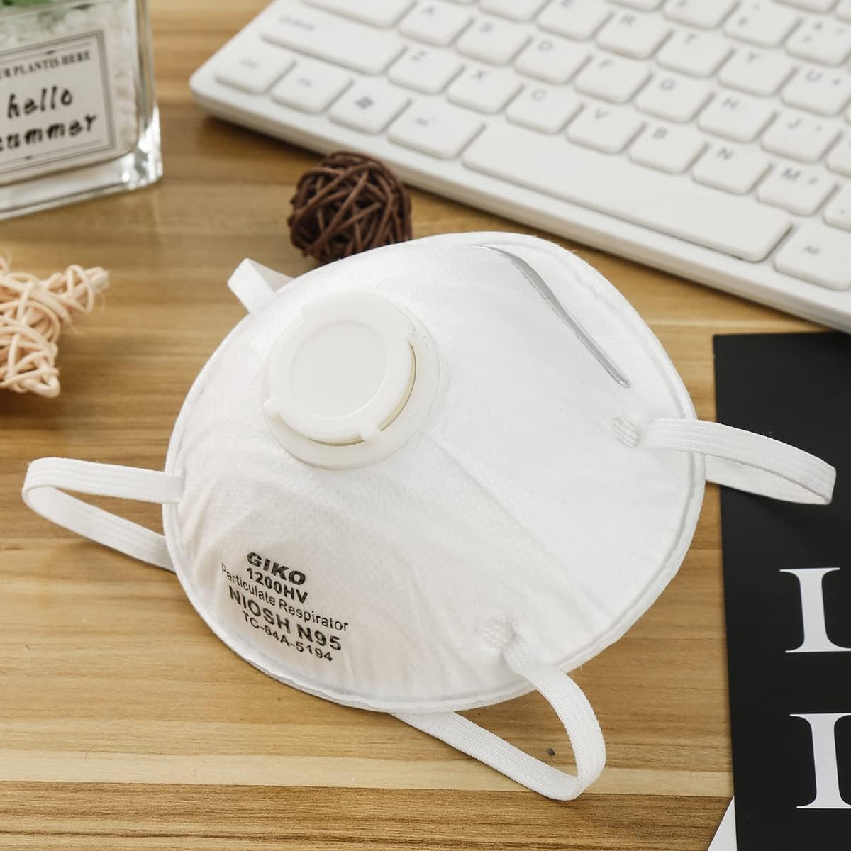 N95 NIOSH CERTIFIED SAFETY RESPIRATOR MASKS 15PCS