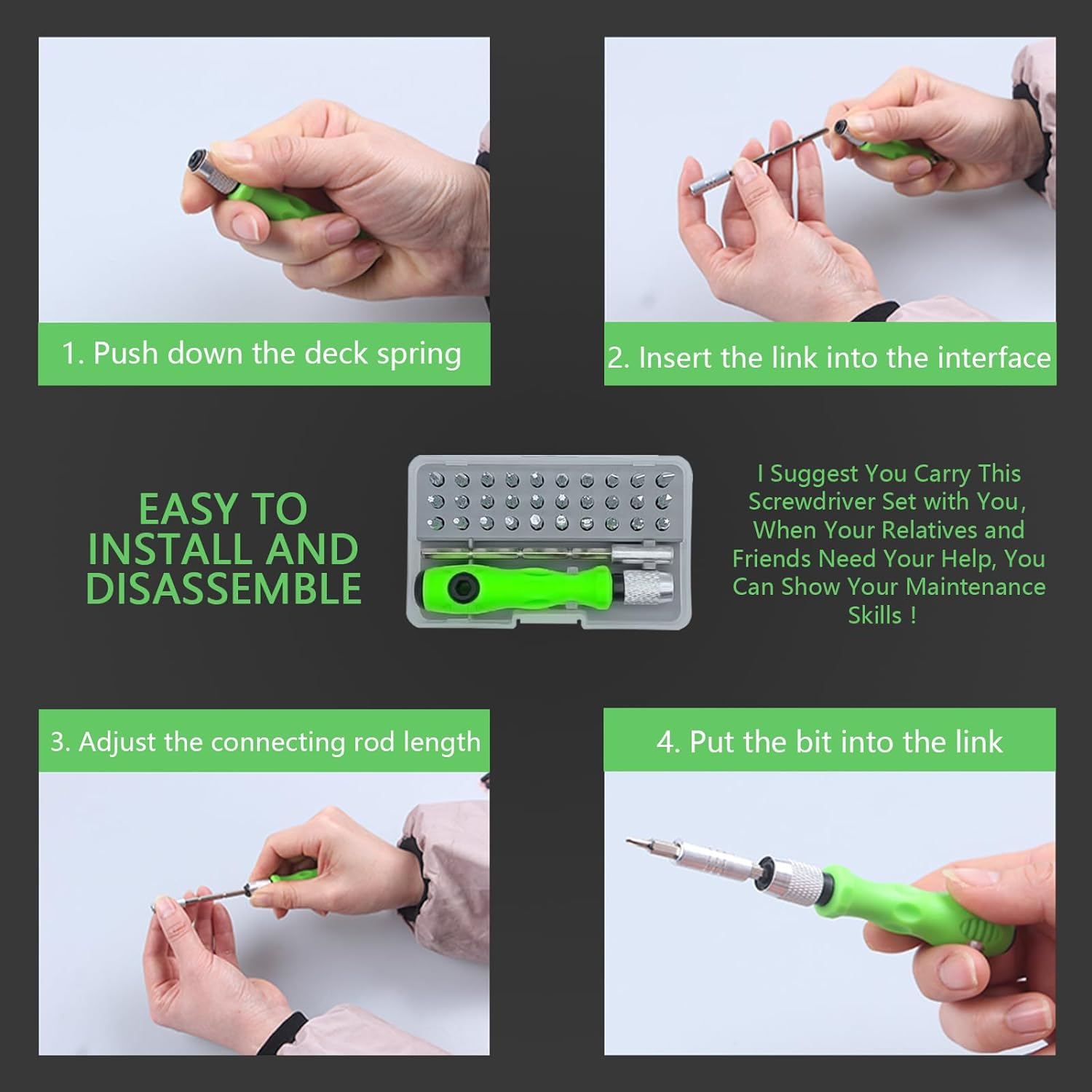 30-IN-1 SMALL SCREWDRIVER SET