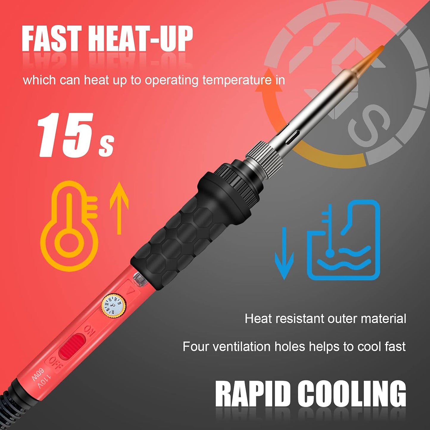 60W PORTABLE SOLDERING KIT