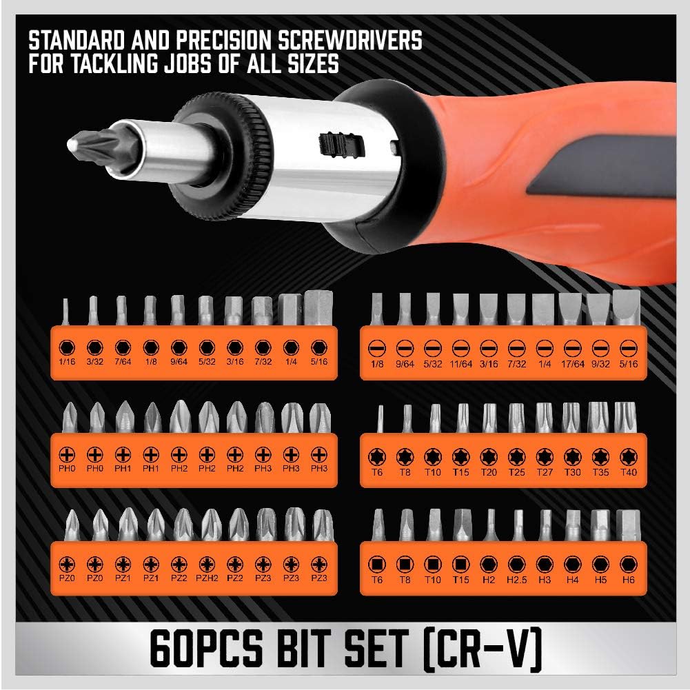 124-PIECE SCREWDRIVER SET