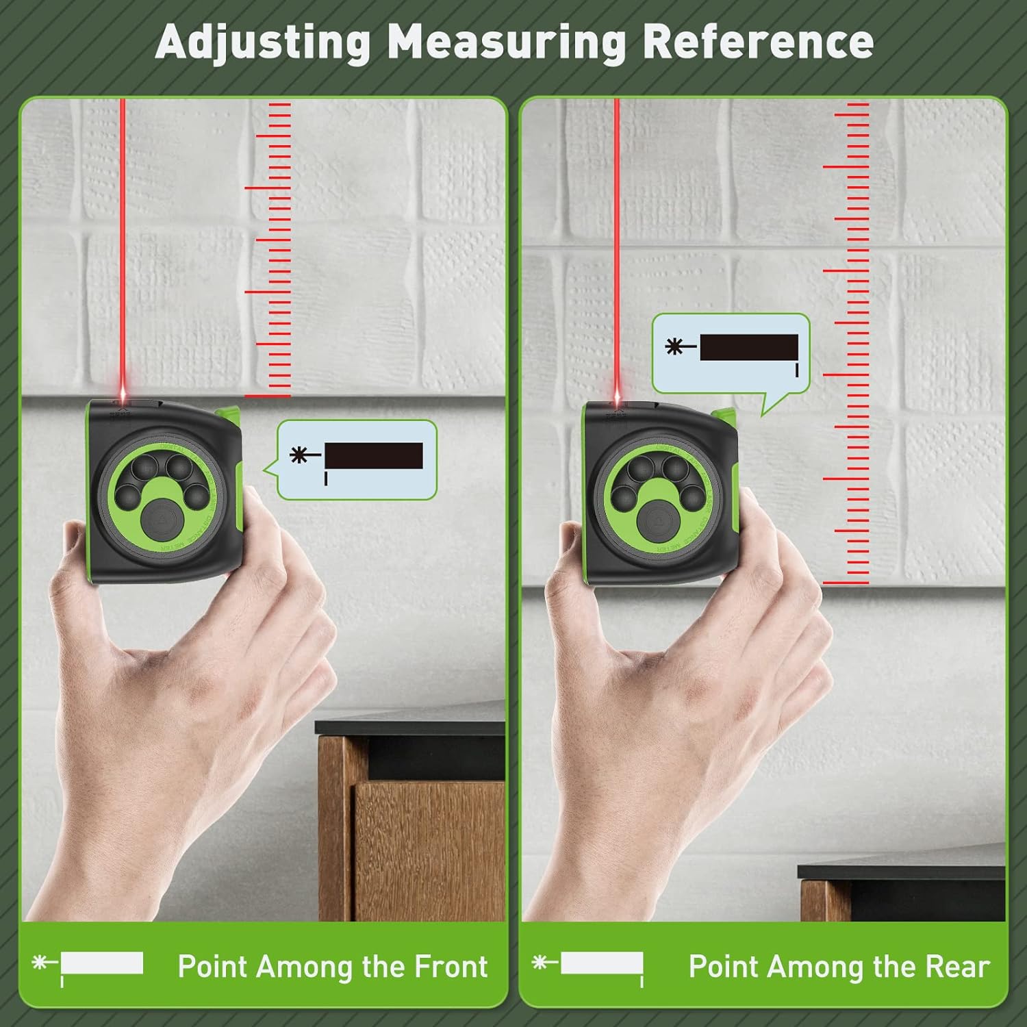 197FT TAPE MEASURE WITH LASER