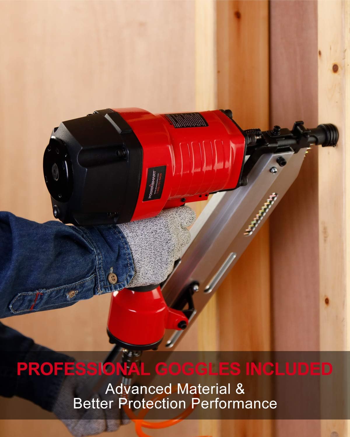 2" TO 3-1/2" FRAMING NAILER