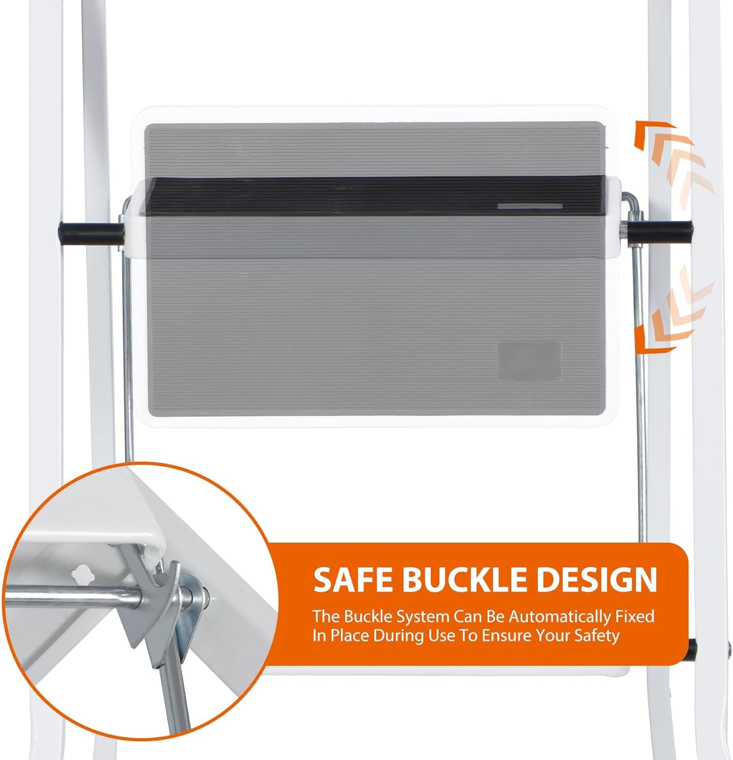 ANTI-SLIP STEEL LADDER