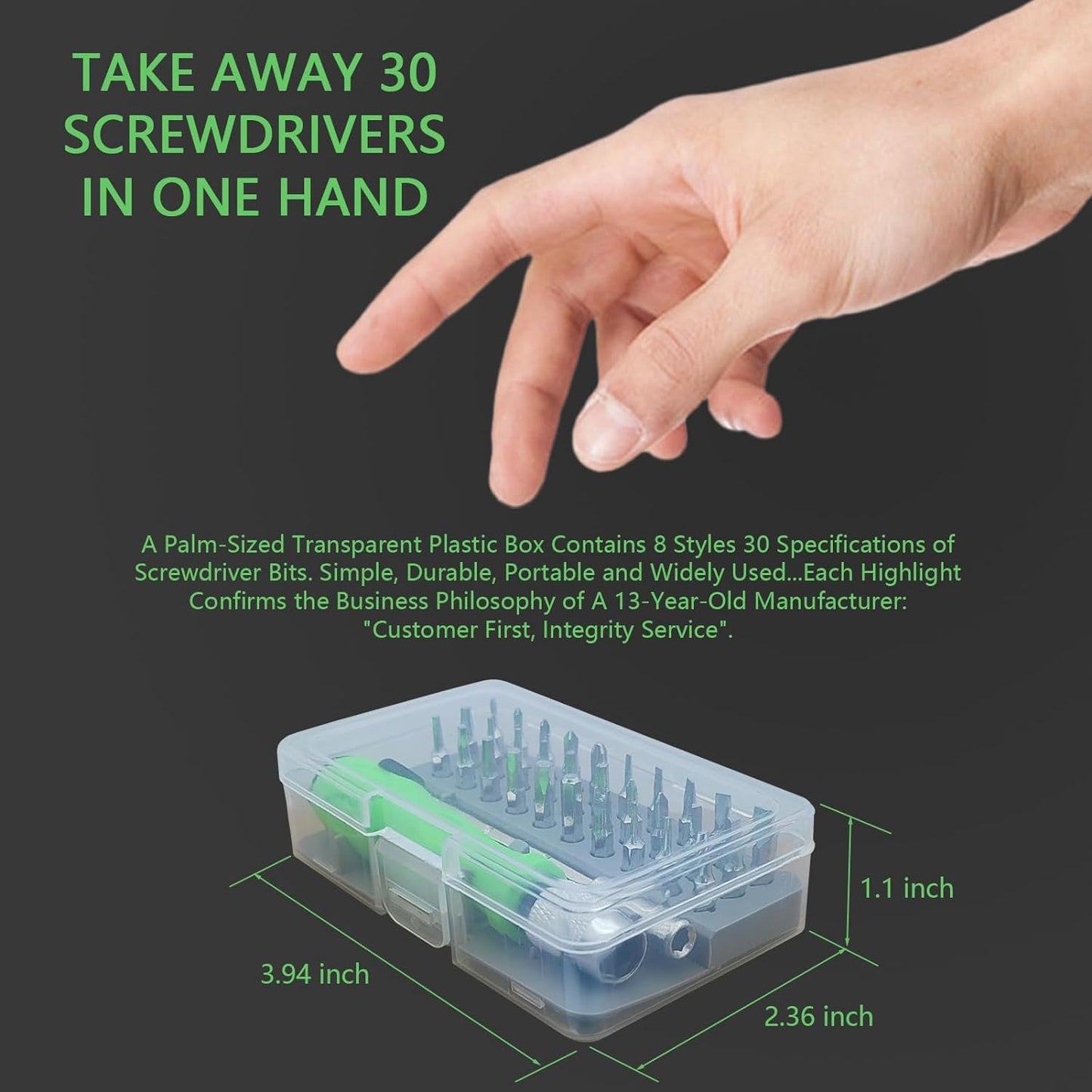 30-IN-1 SMALL SCREWDRIVER SET