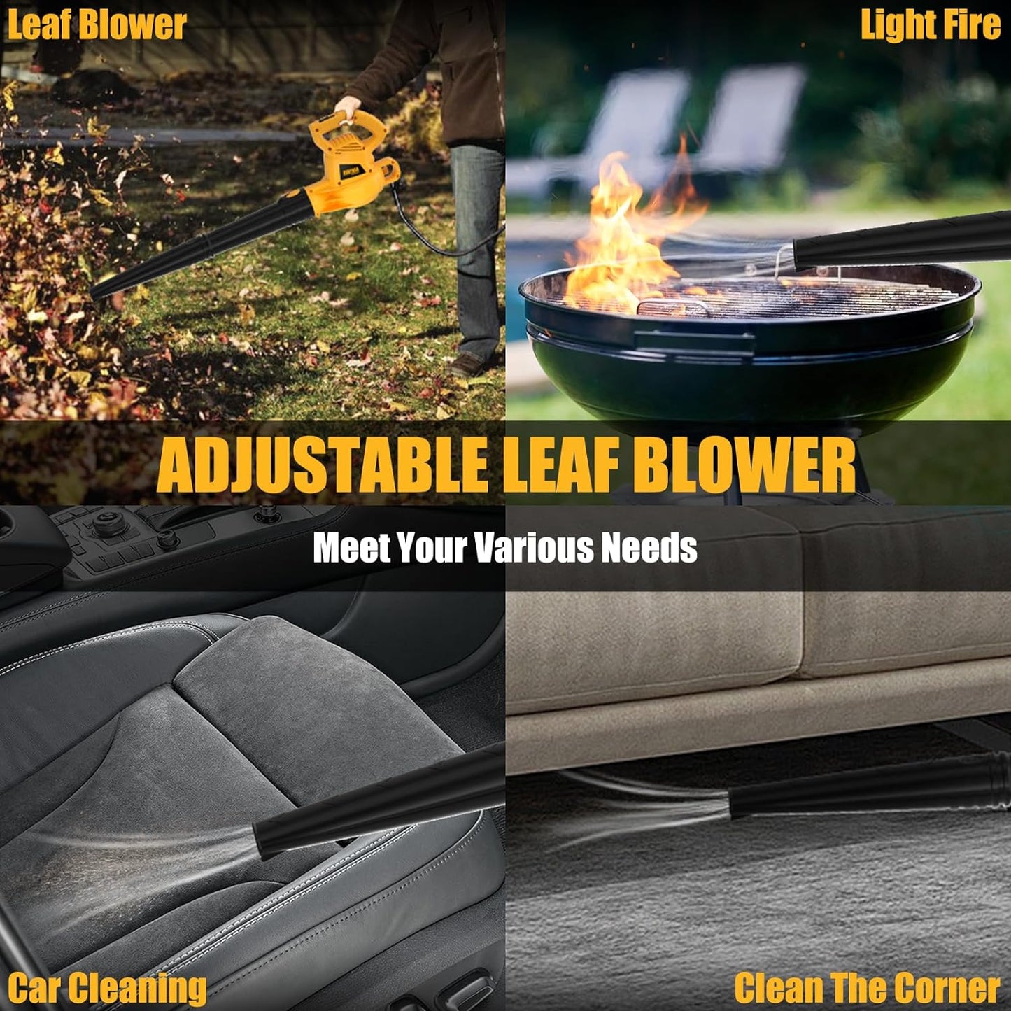 130MPH ELECTRIC LEAF BLOWER