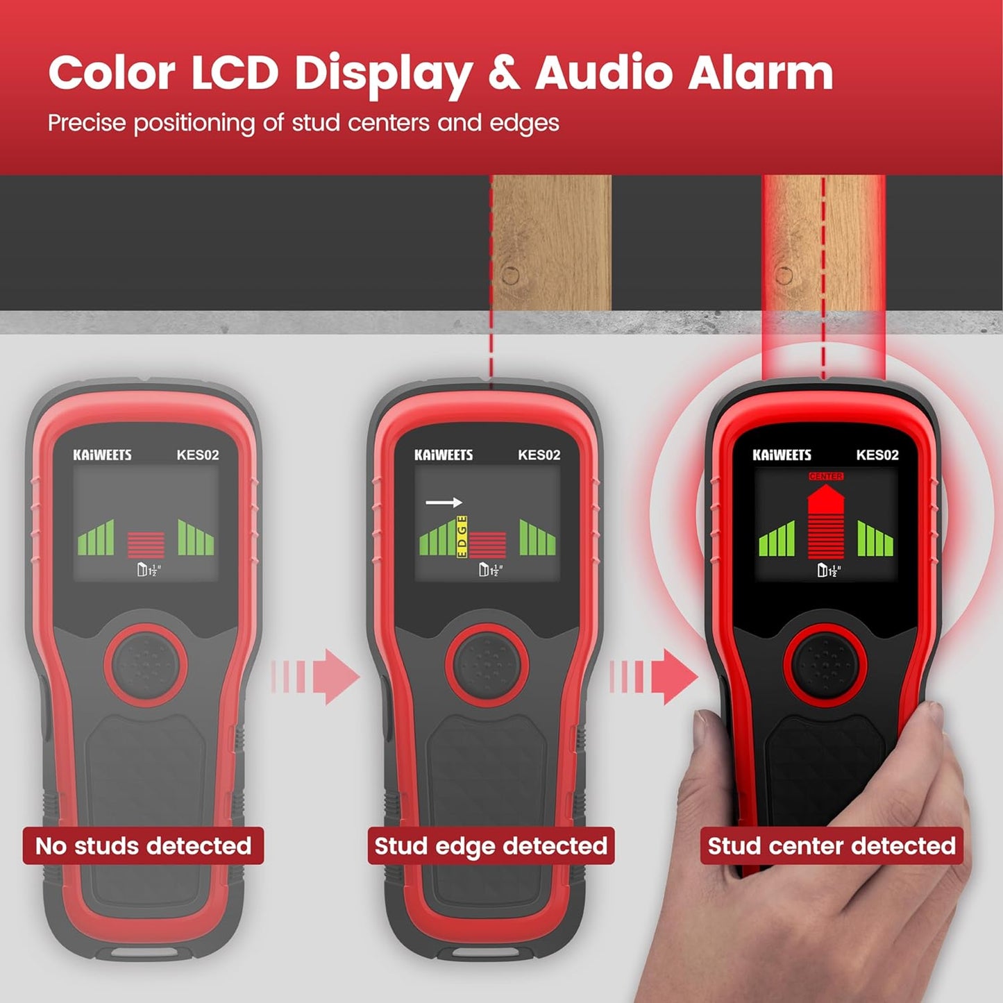 5-IN-1 ELECTRONIC STUD FINDER