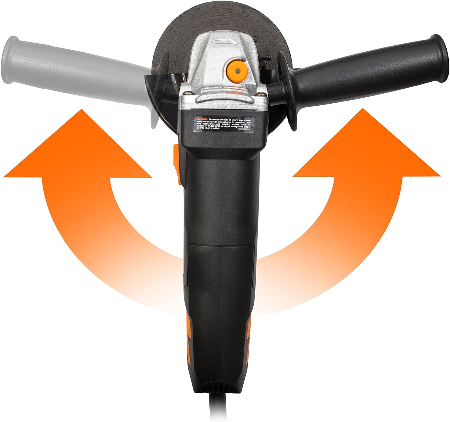7-AMP CORDED ANGLE GRINDER 4-1/2 INCH