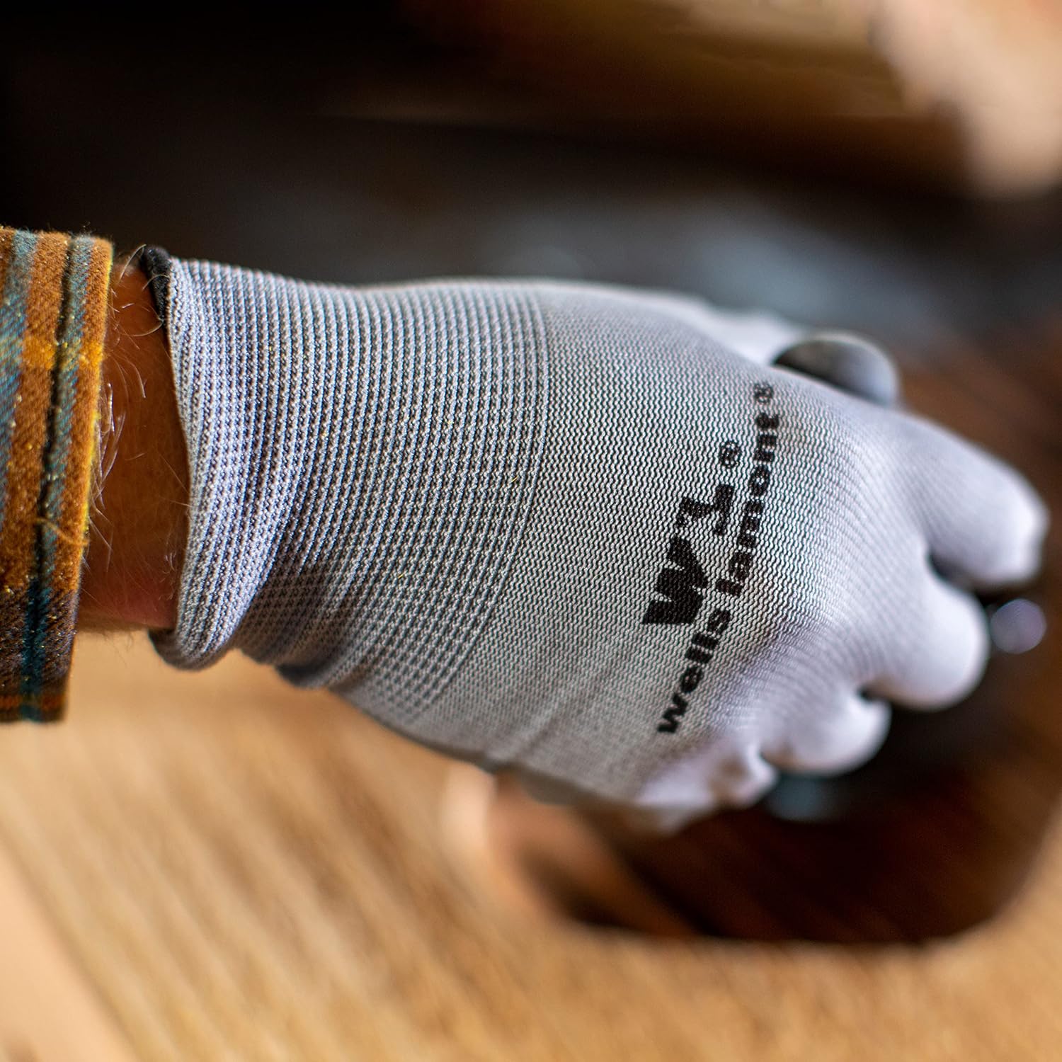 5-PAIR NITRILE WORK GLOVES