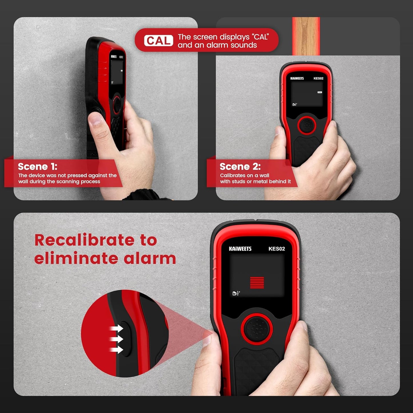 5-IN-1 ELECTRONIC STUD FINDER