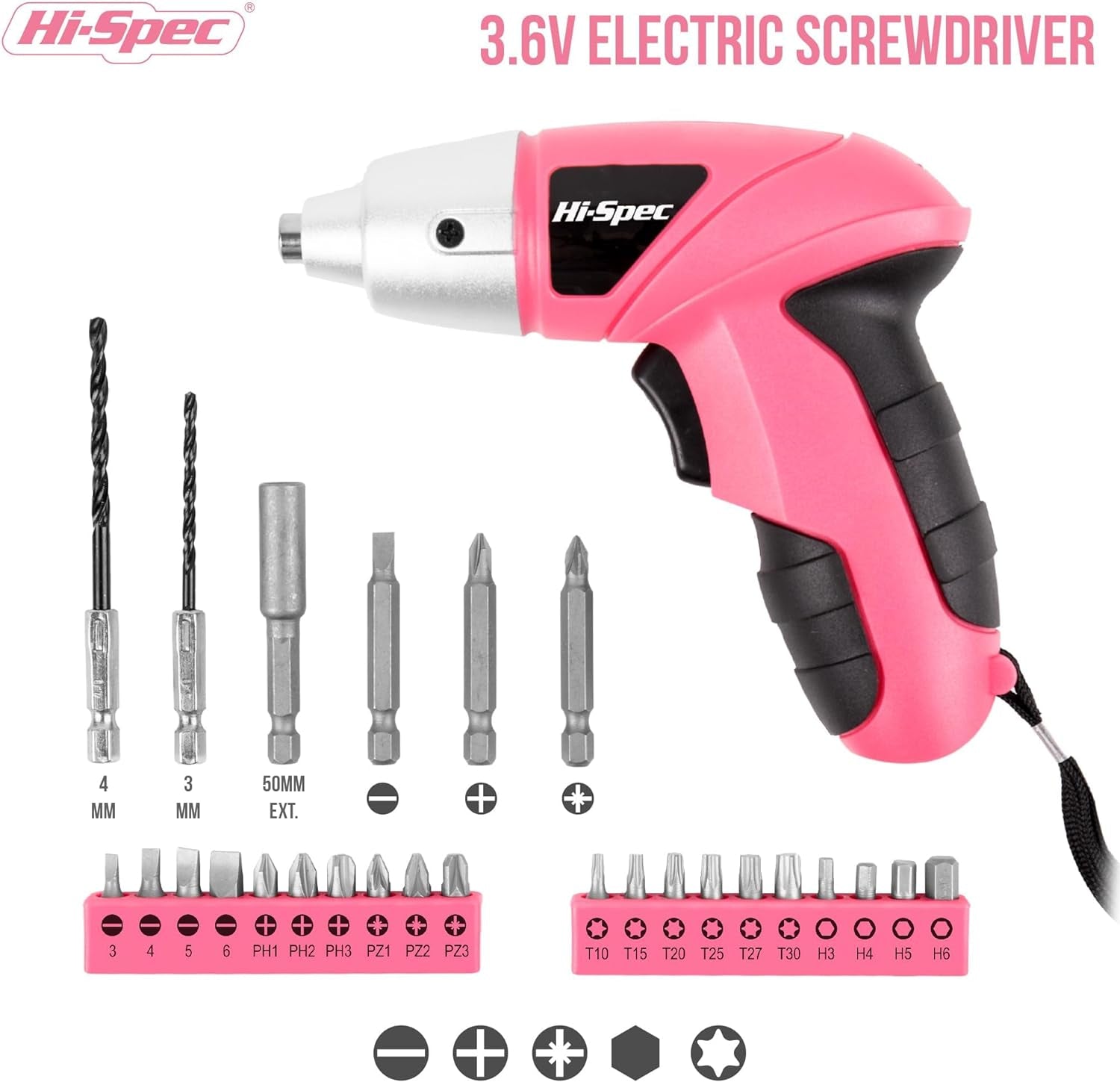 27 PIECE RECHARGEABLE ELECTRIC DRILL KIT