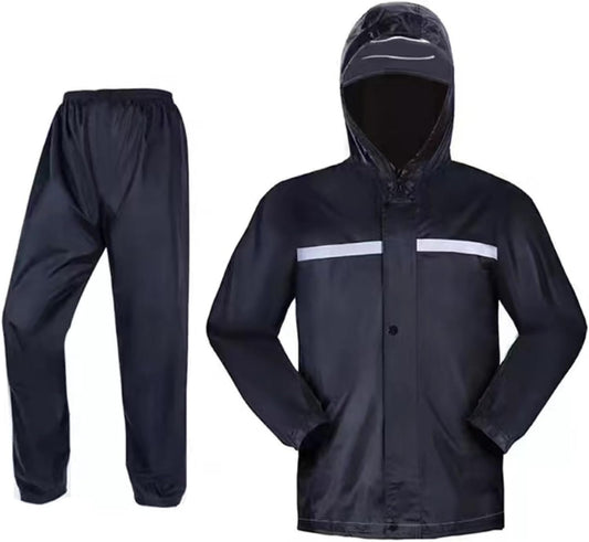 WATERPROOF RAIN SUIT 2 PIECE JACKET AND PANT