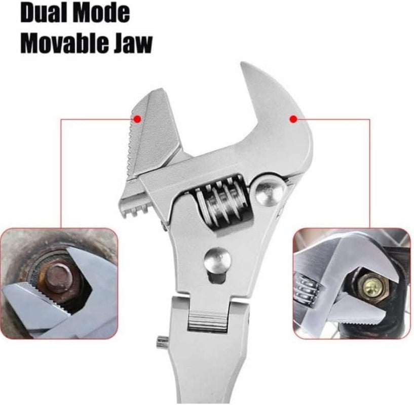 10 INCH FOLDING RATCHET WRENCH 5-IN-1 ADJUSTABLE