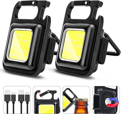 2-PACK KEYCHAIN LED WORK LIGHT