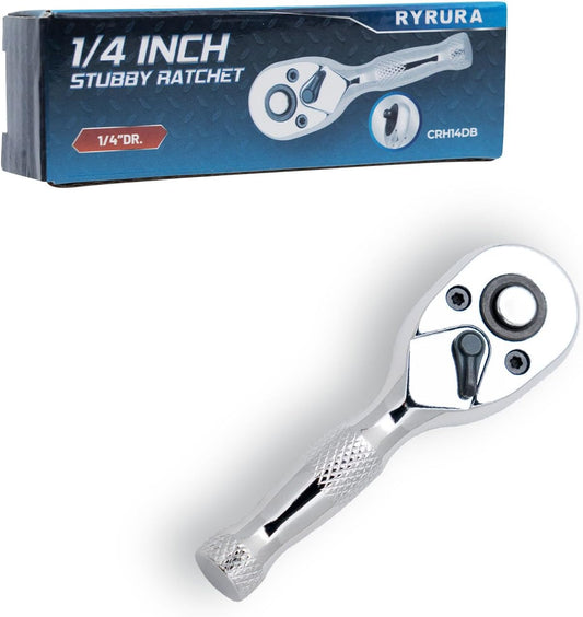 1/4 INCH QUICK RELEASE MINI RATCHET WRENCH