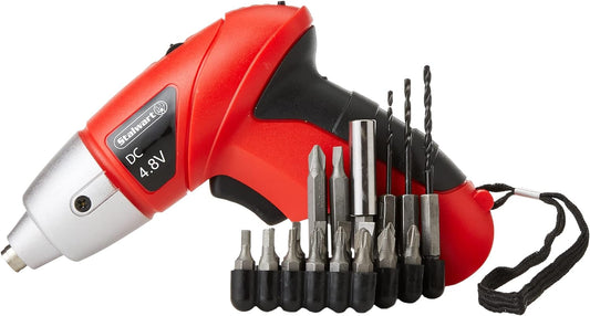 25 PIECE CORDLESS POWER DRILL KIT WITH BATTERY AND CHARGER