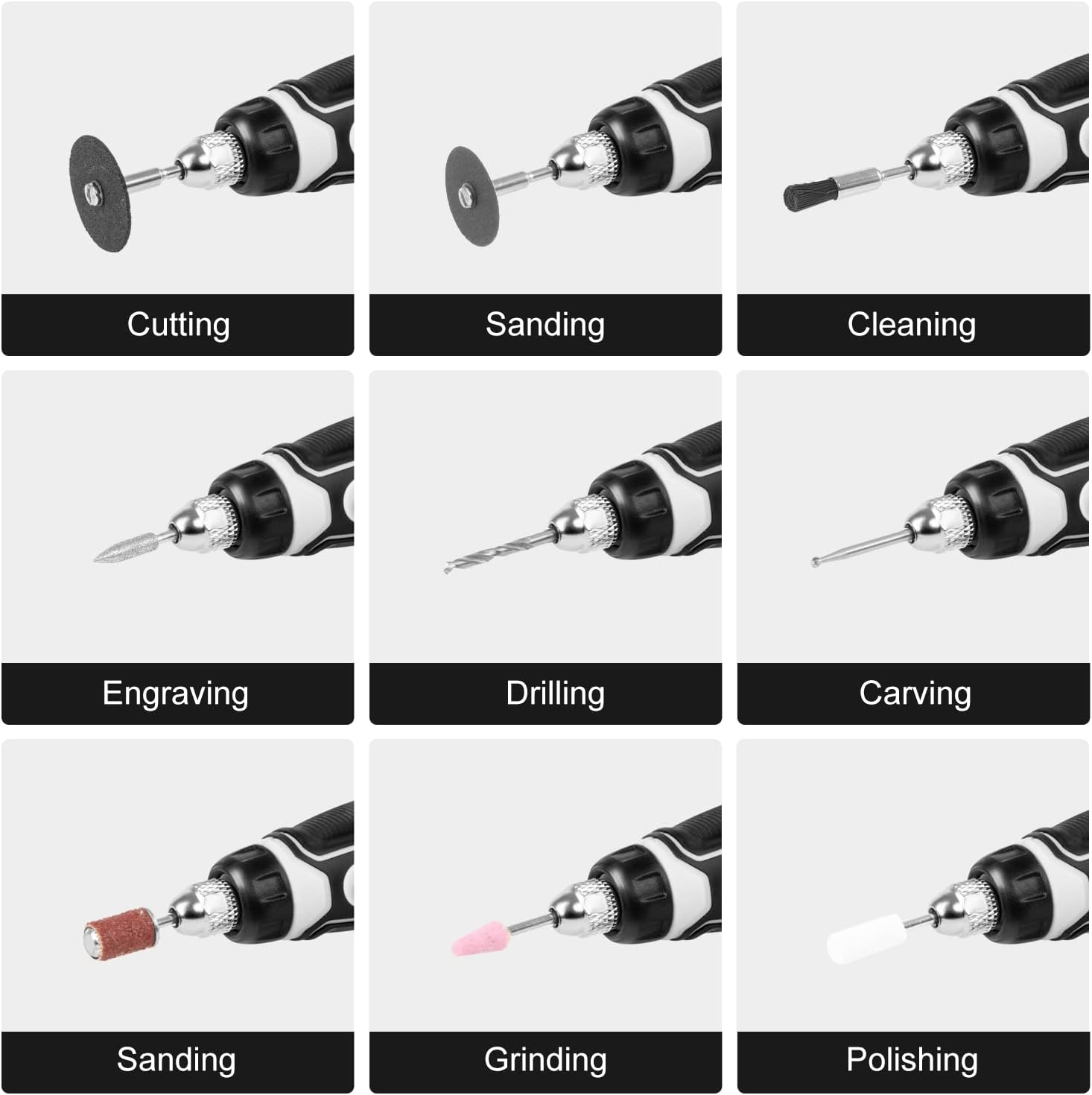 CORDLESS DRILL DREMEL TOOL KIT