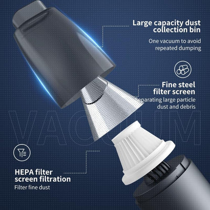 HAND HELD RECHARGEABLE VACCUM CLEANER