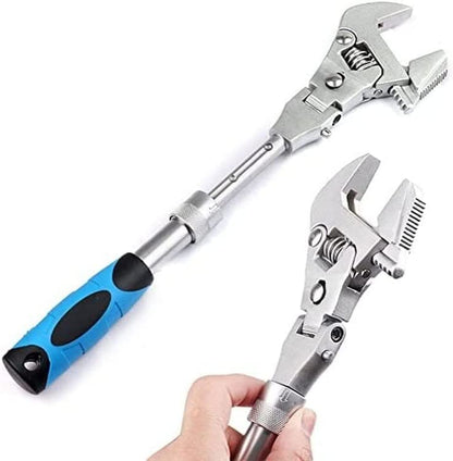 10 INCH FOLDING RATCHET WRENCH 5-IN-1 ADJUSTABLE