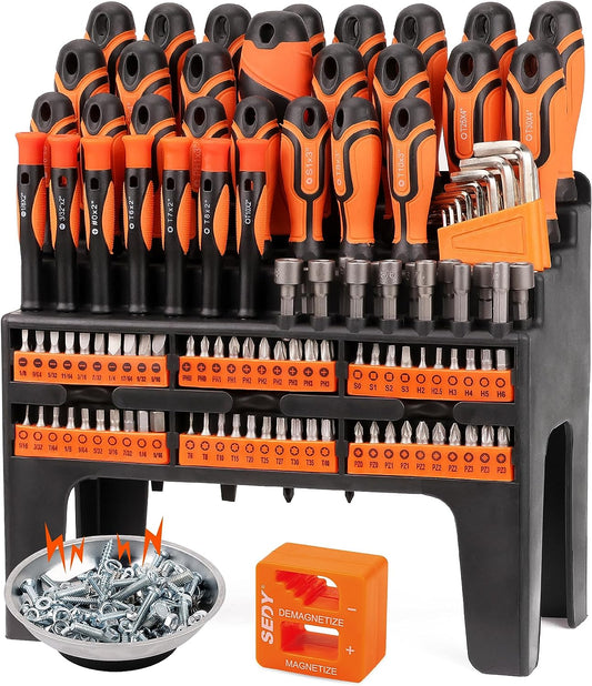 124-PIECE SCREWDRIVER SET