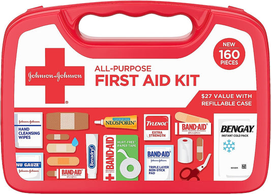 160-PIECE ALL PURPOSE FIRST AID KIT